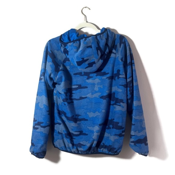 Eddie Bauer Reversible Blue Jacket Boys Size Large (14/16) - Picture 4 of 9